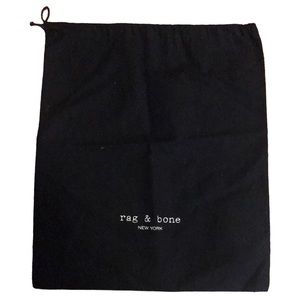 Rag & Bone black drawstring dust bag